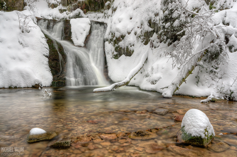 Allerheiligen-Wasserfall im Winter