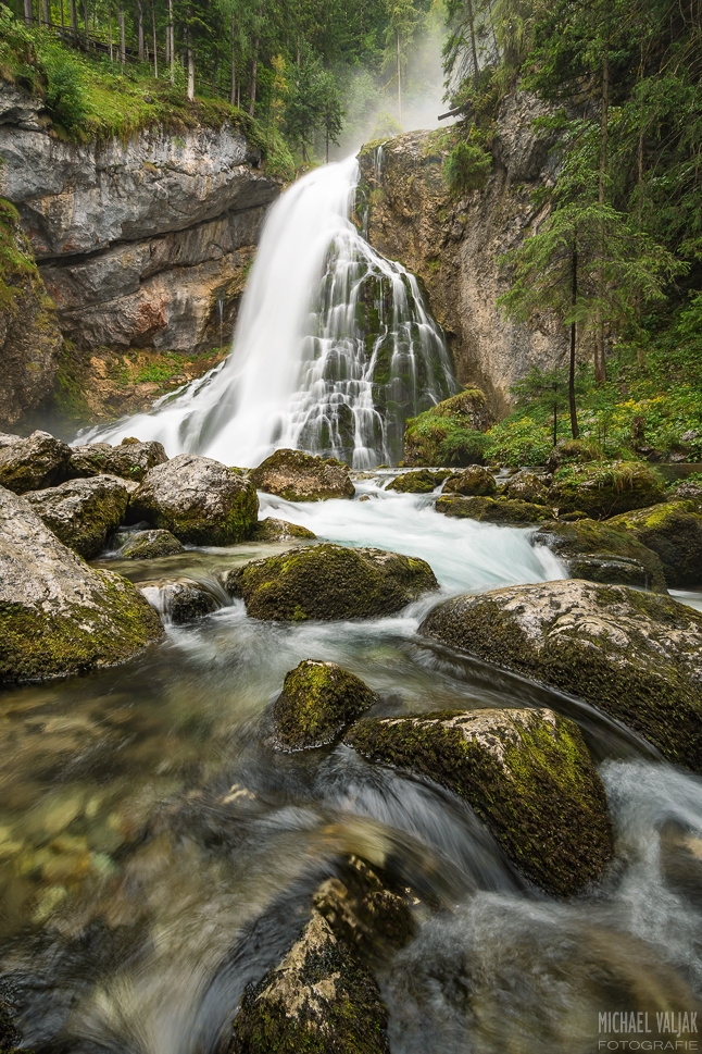 Gollinger Wasserfall Hochkantversion