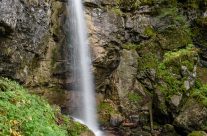 Sibli-Wasserfall in Bayern (Hochkantversion)