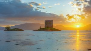 Castle Stalker in Schottland