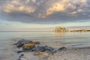 Abends am Timmendorfer Strand