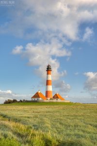 Leuchtturm Westerheversand in Nordfriesland