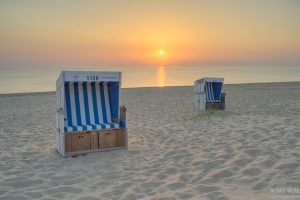 Strandkörbe in Rantum auf Sylt
