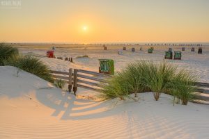 Abends am Strand in Norddorf auf Amrum