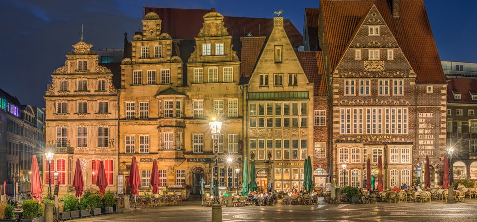 Häuser am Markt in Bremen