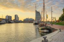 Morgens in Bremerhaven