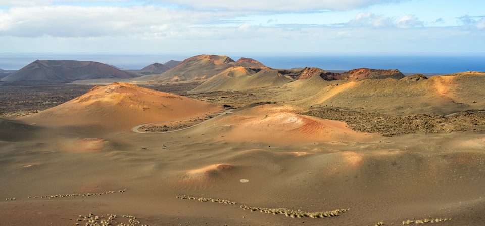 Blick in den Timanfaya Nationalpark auf Lanzarote