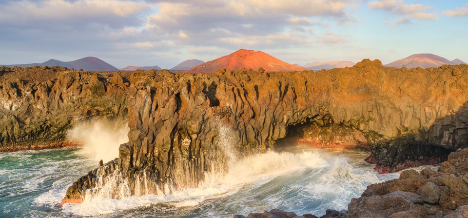 Los Hervideros auf Lanzarote