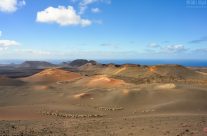 Vulkanlandschaft im Timanfaya Nationalpark auf Lanzarote