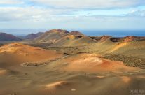 Vulkanlandschaft im Timanfaya Nationalpark auf Lanzarote