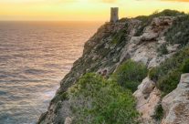 Alter Wachturm am Cap Blanc auf Mallorca