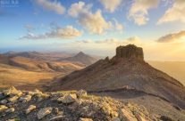 Blick vom Montana Cardon auf Fuerteventura
