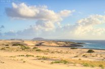 Dünenlandschaft bei Corralejo auf Fuerteventura