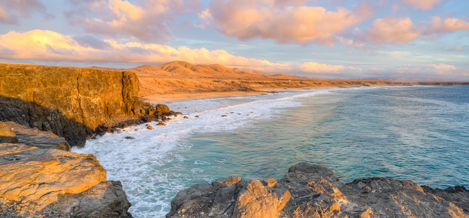 Küste bei El Cotillo auf Fuerteventura
