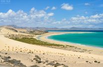 Playa de Sotavento de Jandia auf Fuerteventura