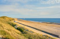 Blick über den Strand von Zoutelande